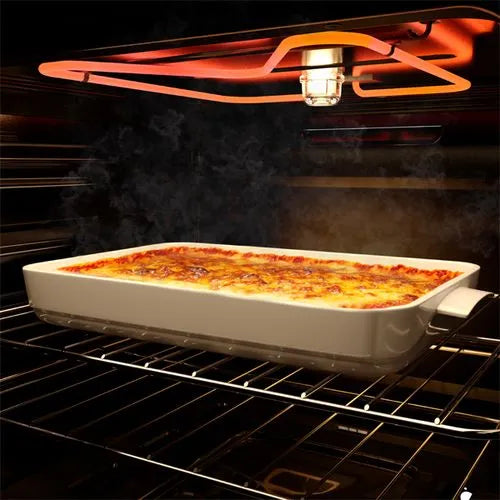 Cocina de Gas Electrolux Base de Vidrio Negro de 4 Quemadores y grill