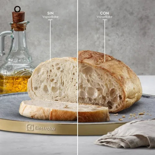 Cocina de Gas Electrolux Base de Vidrio Negro de 4 Quemadores y grill
