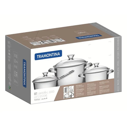 Juego de Ollas Tramontina Allegra 4 pzs