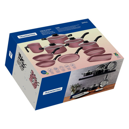 Juegos de ollas tramontina x10 pzs