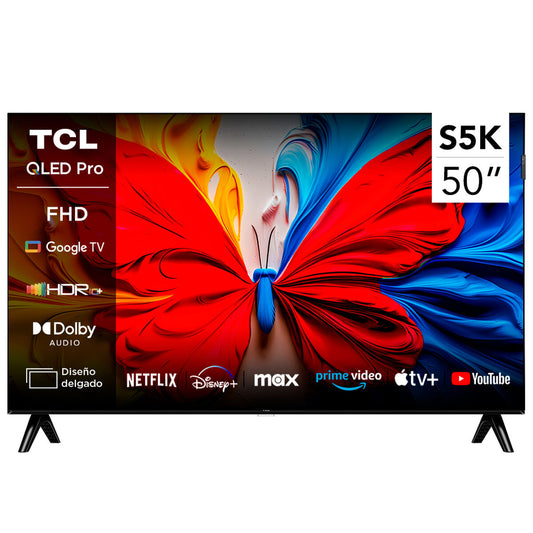 Televisor TCL 50" QLED FHD 50S5K