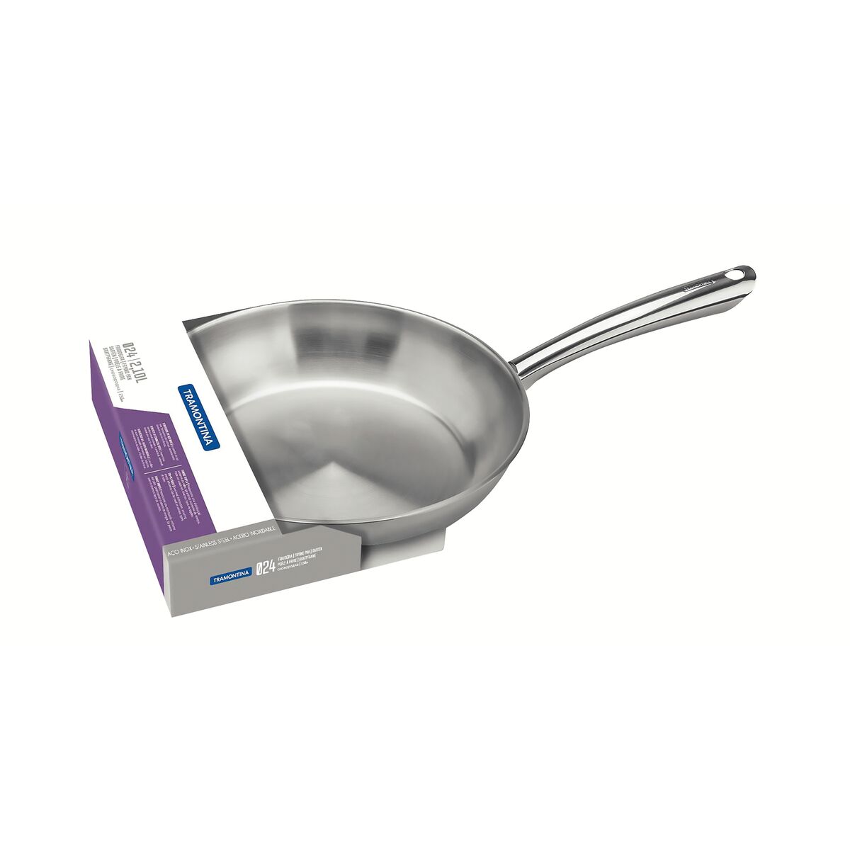 Sartén Tramontina Acero inoxidable 24cm 2,10L