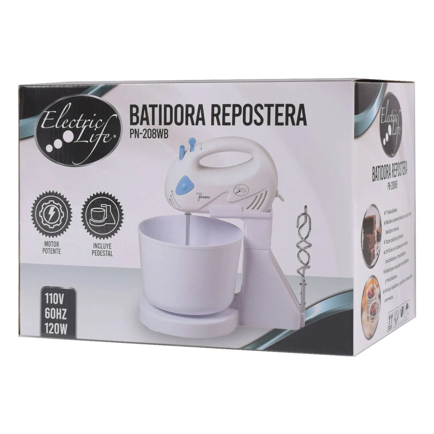 Batidora de pedestal 2 en 1
