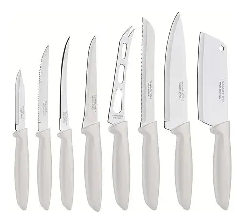 Set de Cuchillos 8 pzs Acero Inoxidable Tramontina