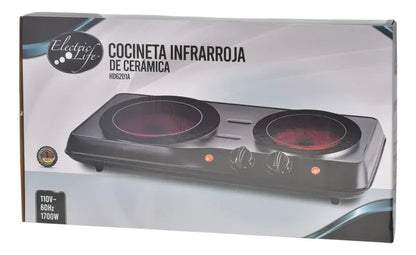 Cocineta Infrarroja Eléctrica Electric Life
