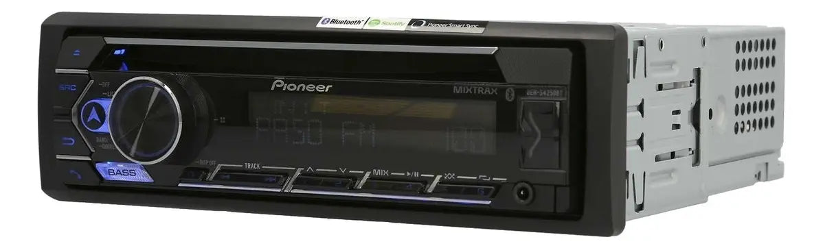 Radio Pioneer estéreo para auto con USB y bluetooth