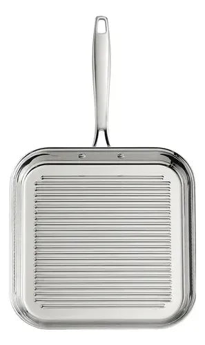 Sartén Tramontina Cuadrado Acero Inoxidable Grill 22 cm