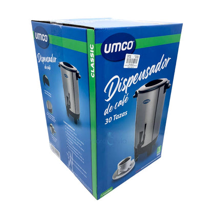 Cafetera Dispensador Umco 30 Tazas