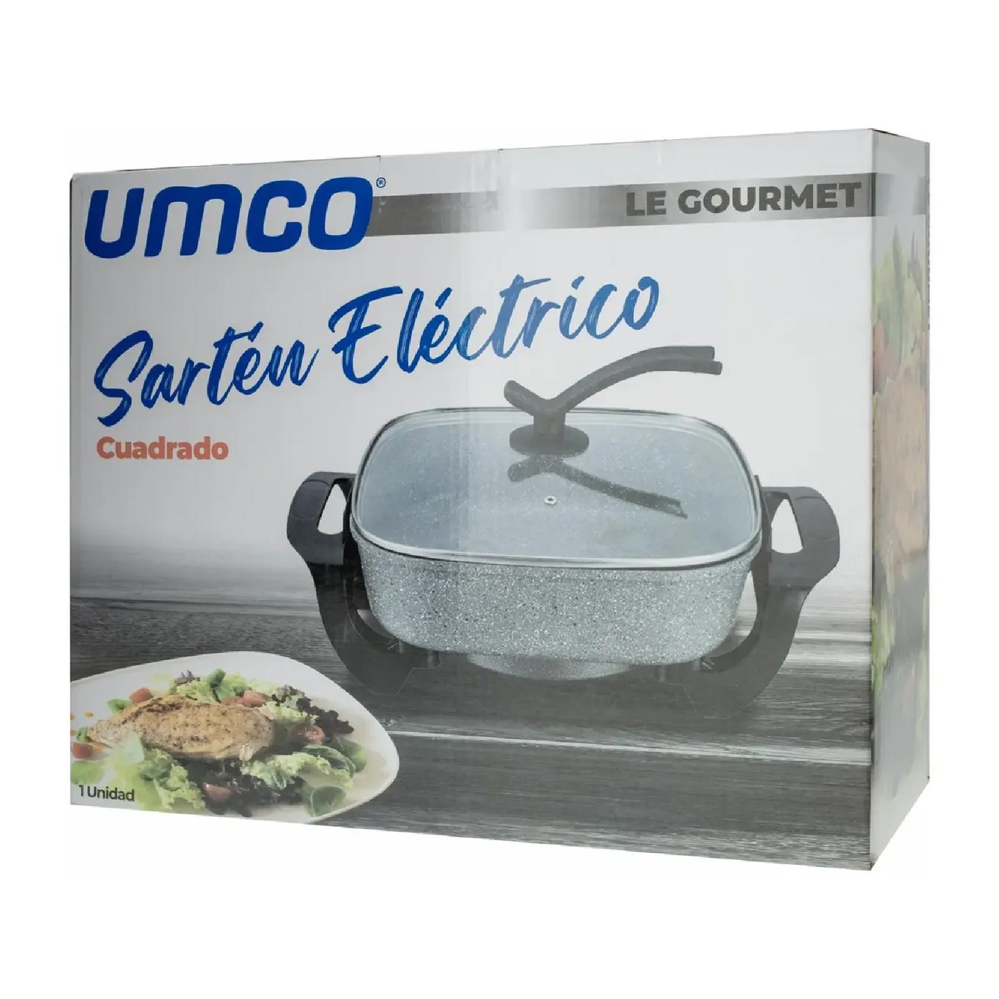 Sartén Eléctrico Cuadrado UMCO