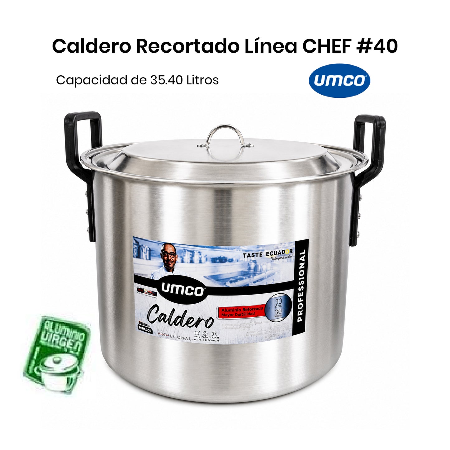 Caldero Industrial UMCO #40