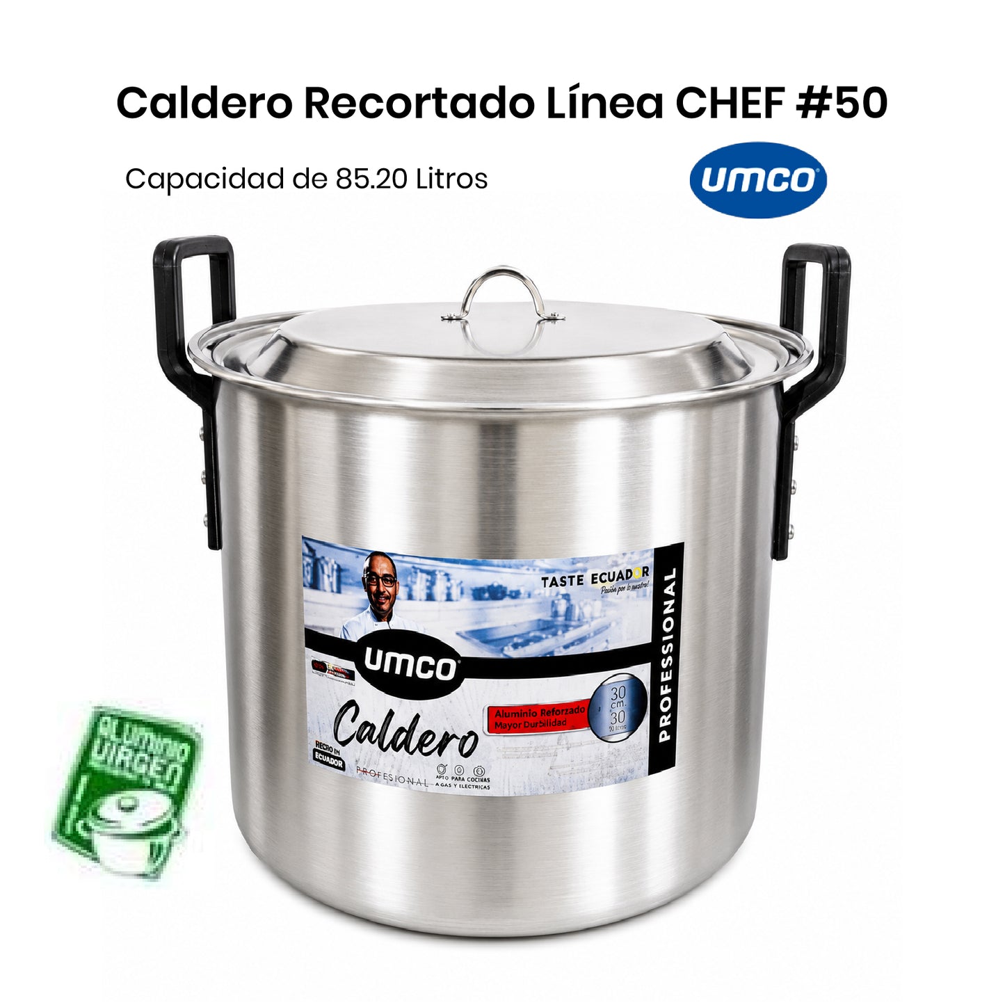 Caldero Industrial UMCO #50
