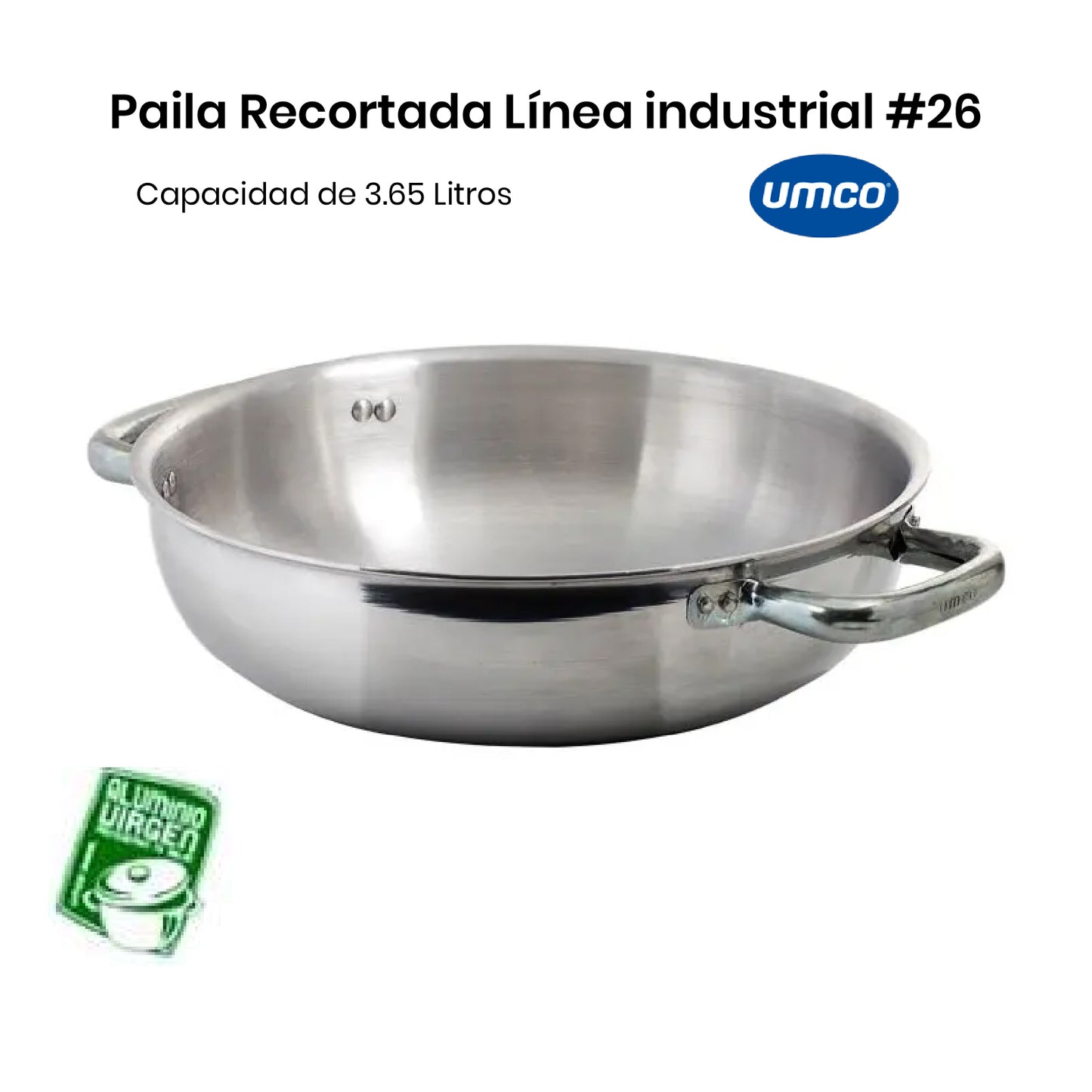 Paila Recortada Umco 26 Cm