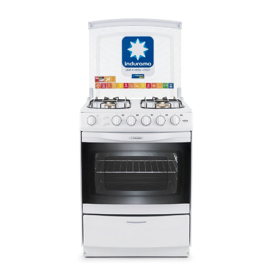 Cocina Indurama Blanca 4 Quemadores