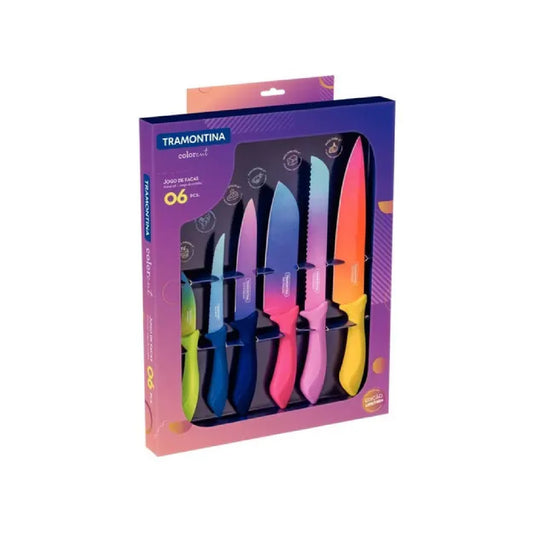 Juego de Cuchillos Tramontina Multicolor