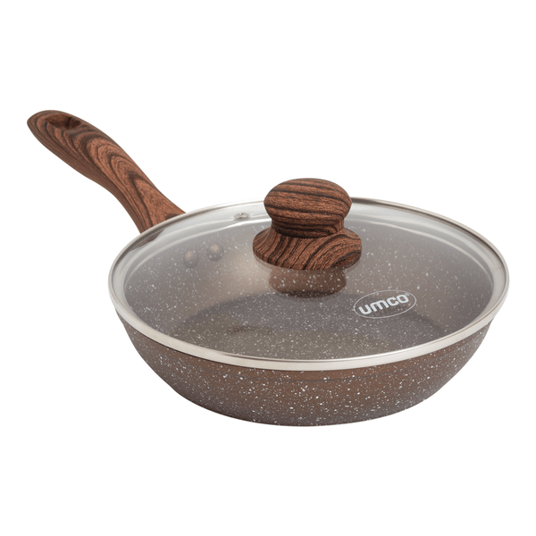 Sartén Grecia con Tapa de Vidrio 28 cm Warenhaus