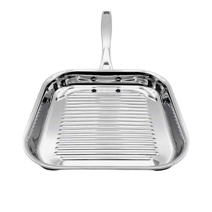 Sartén Tramontina Cuadrado Acero Inoxidable Grill 22 cm