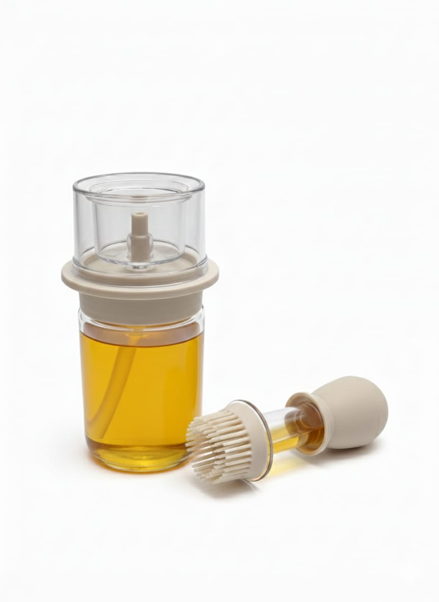 Dispensador de aceite con brocha 180 ml