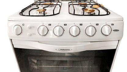 Cocina Indurama Blanca 4 Quemadores