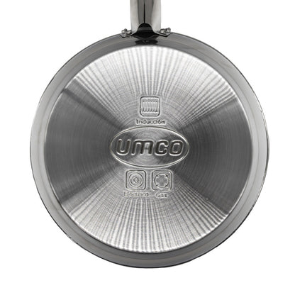 Juego De Ollas Acero Inoxidable Umco